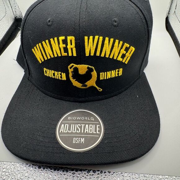 Bioworld Black Cap with Bold Design - Picture 1 of 8